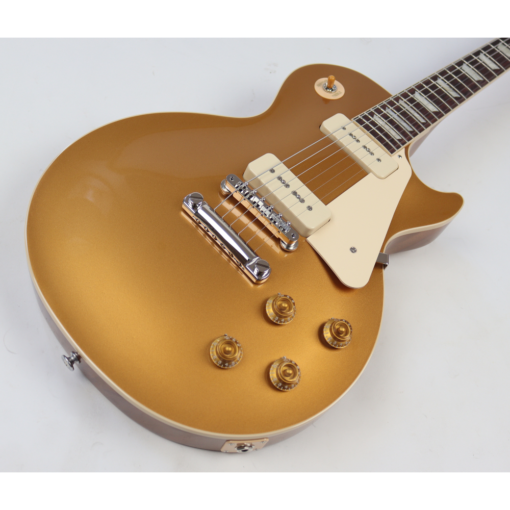 ギブソン Gibson Les Paul Standard 50s P-90 Gold Top エレキギター ボディ画像1