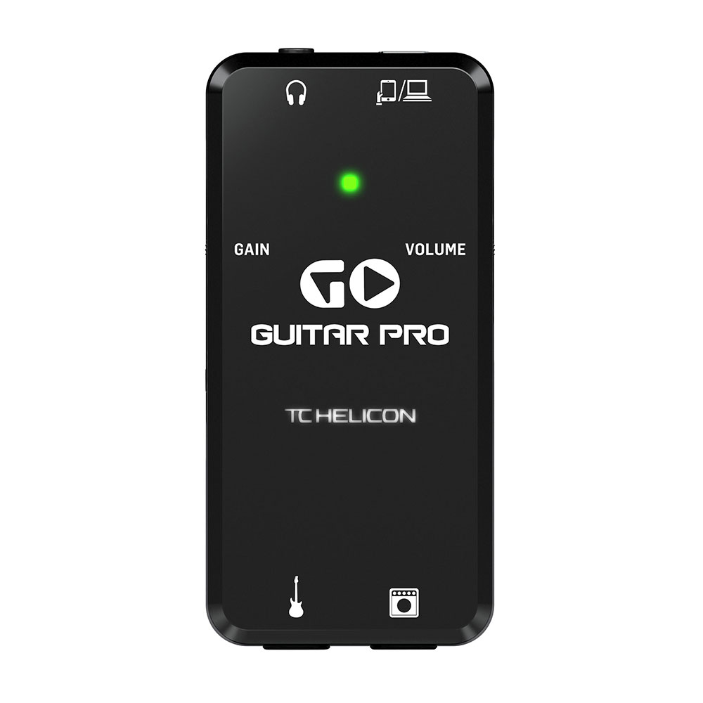 TC Helicon GO GUITAR PRO モバイル用 オーディオインターフェイス
