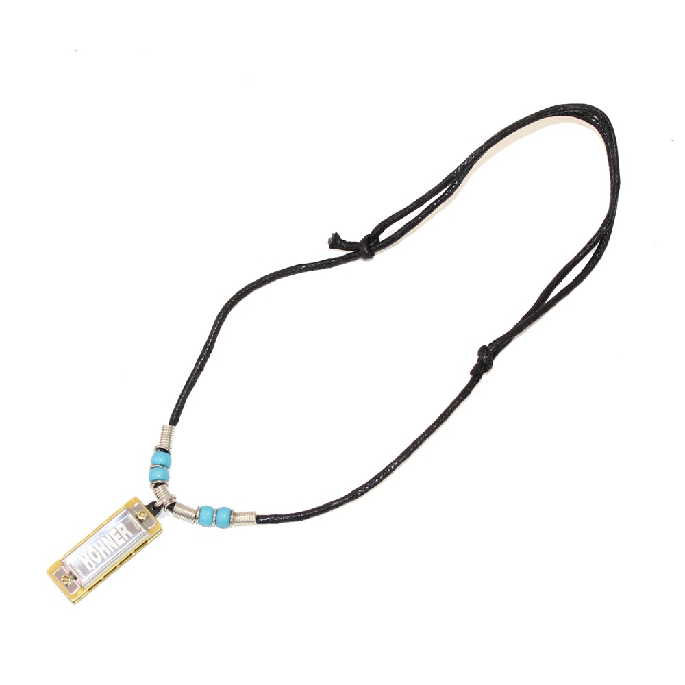HOHNER Mini Harmonica Necklace Light Blue ミニハーモニカ ネックレス