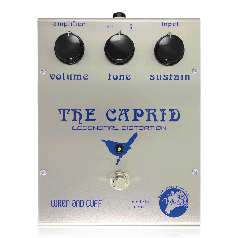 Wren and Cuff Caprid Blue Violet Special Edition ファズ ギターエフェクター