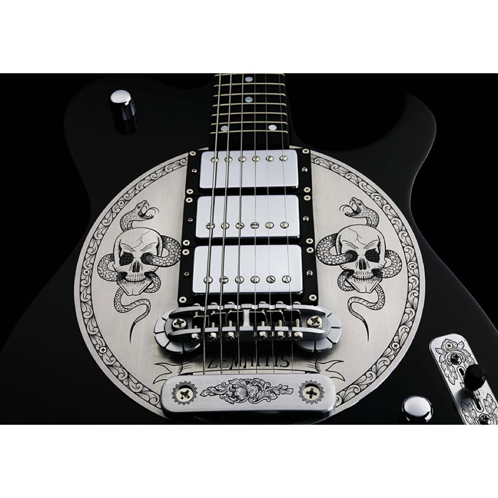ZEMAITIS DFG24 3H BK Gloss Black エレキギター
