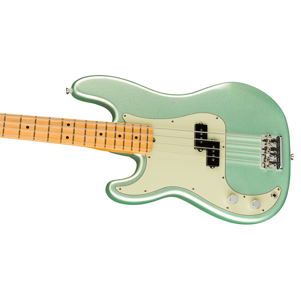 Fender American Professional II Precision Bass LH MN MYS SFG エレキベース ボディトップ画像
