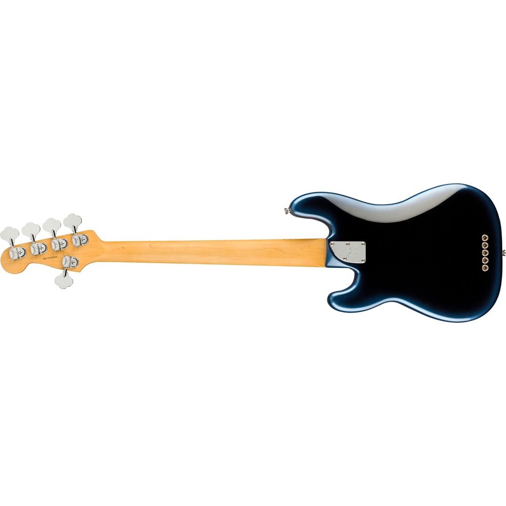 Fender American Professional II Precision Bass V MN Dark Night エレキベース ボディバック全体画像