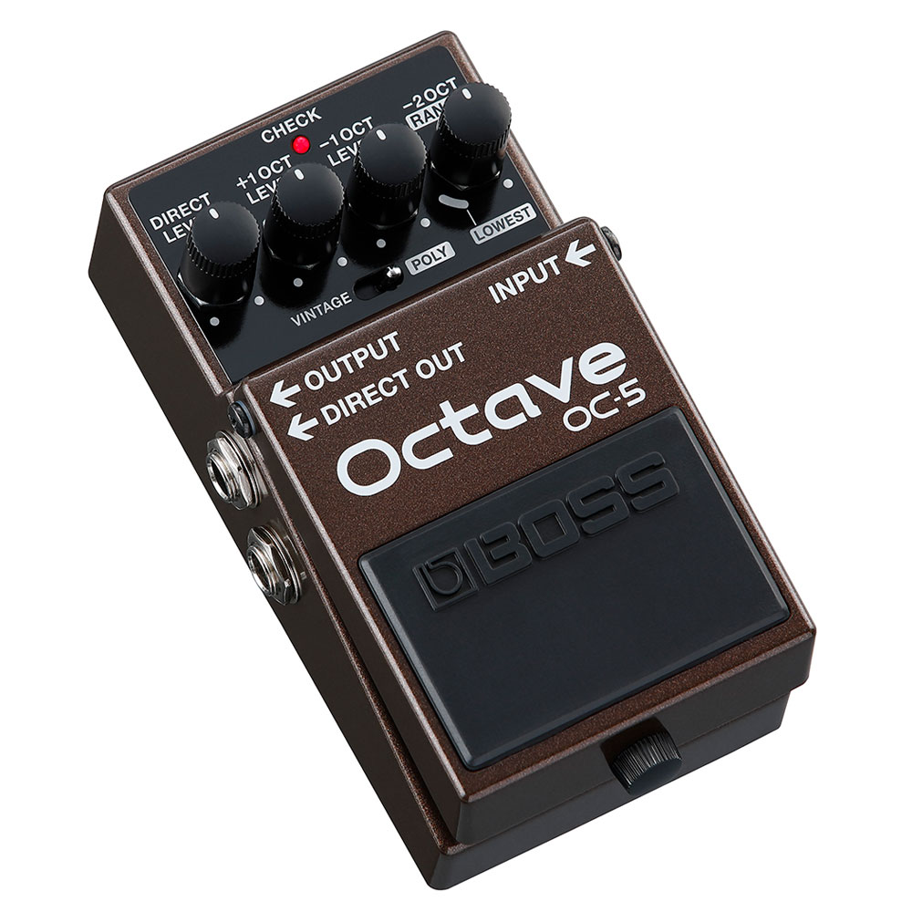 BOSS OC-5 Octave オクターバー ギターエフェクター 全体像