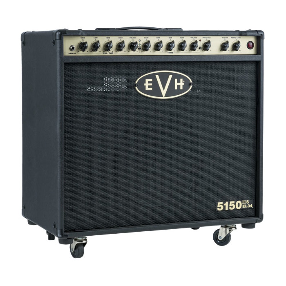EVH 5150III 50W EL34 1x12 Combo Black ギターアンプ コンボ 全体像