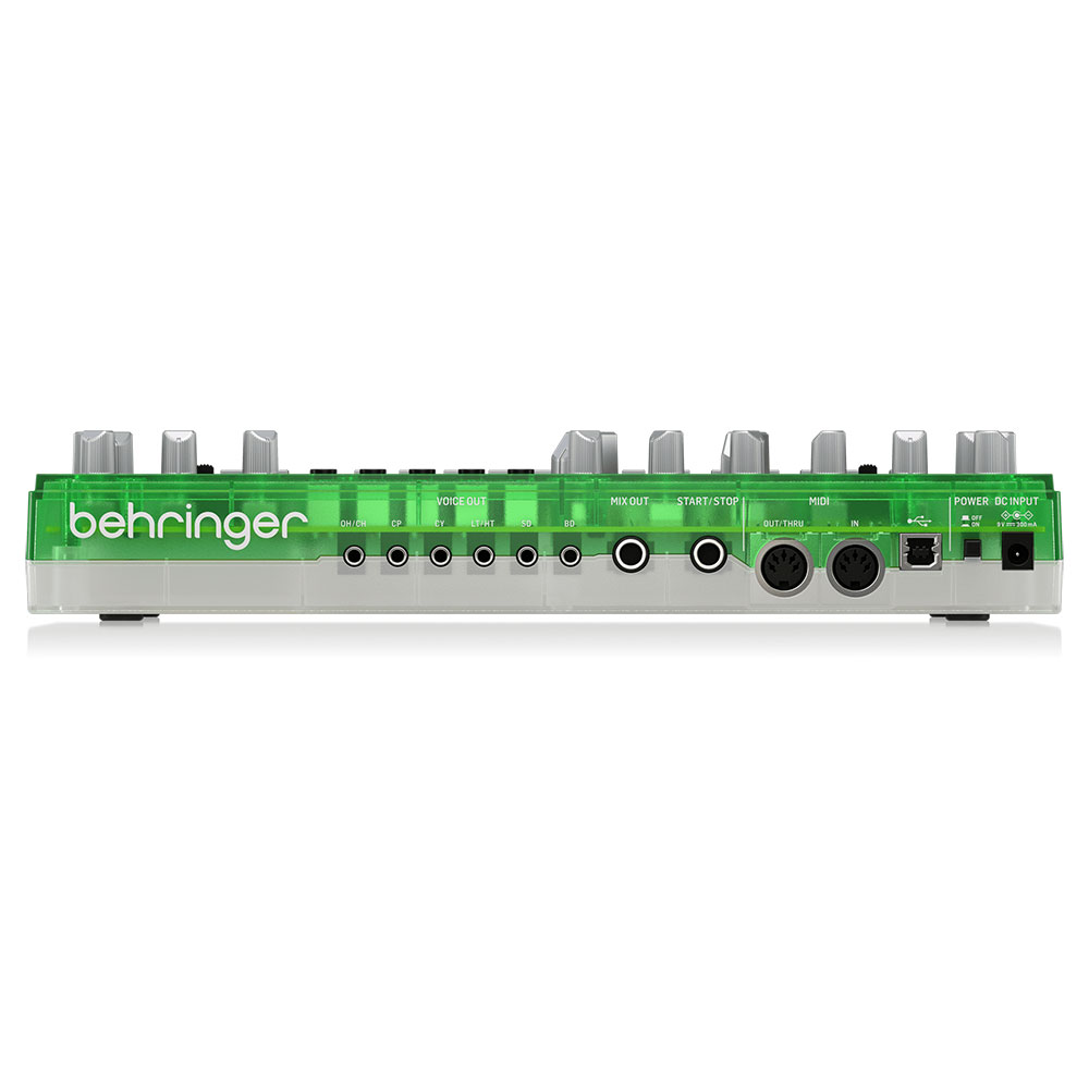 BEHRINGER RD-6-LM Rhythm Designer アナログリズムマシン ドラムマシン リズムデザイナー ベリンガー 入出力端子部の画像