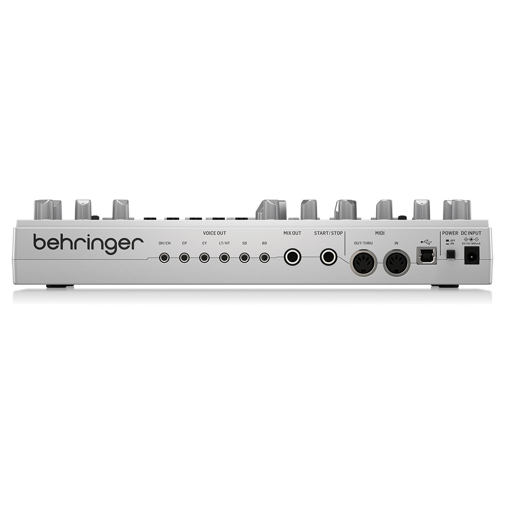 BEHRINGER RD-6-SR Rhythm Designer アナログリズムマシン ドラムマシン リズムデザイナー ベリンガー 入出力端子部の画像