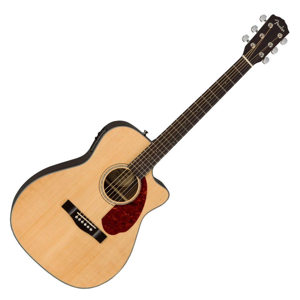 Fender フェンダー CC-140SCE Concert Nat w/case WN エレクトリックアコースティックギター 全体画像