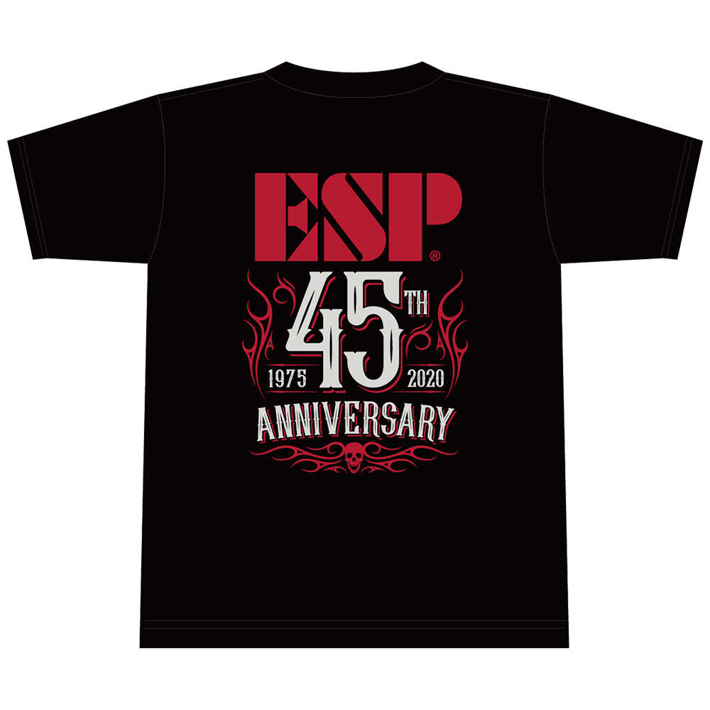 ESP 45th T-SHIRT Lサイズ Tシャツ 半袖 ESP 45th T-SHIRT Lサイズ Tシャツ 半袖 裏面