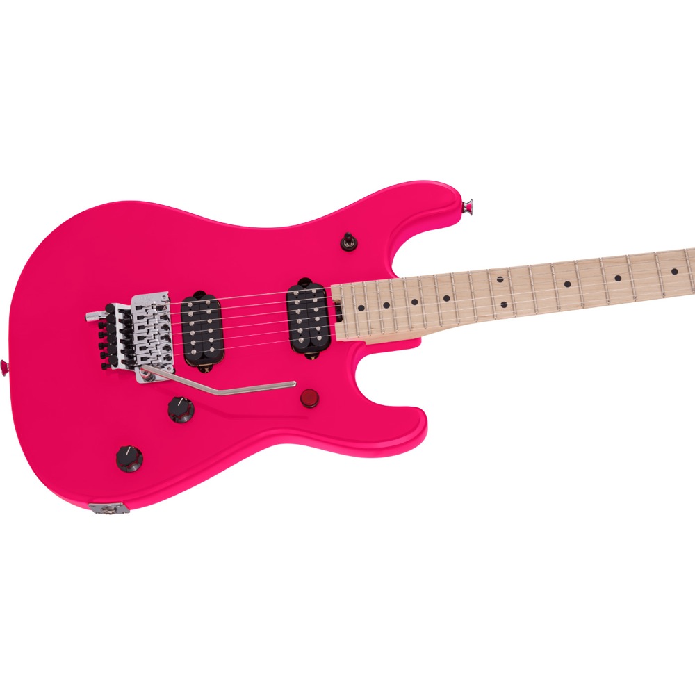 EVH 5150 Series Standard Maple Fingerboard Neon Pink エレキギター ボディアップの画像