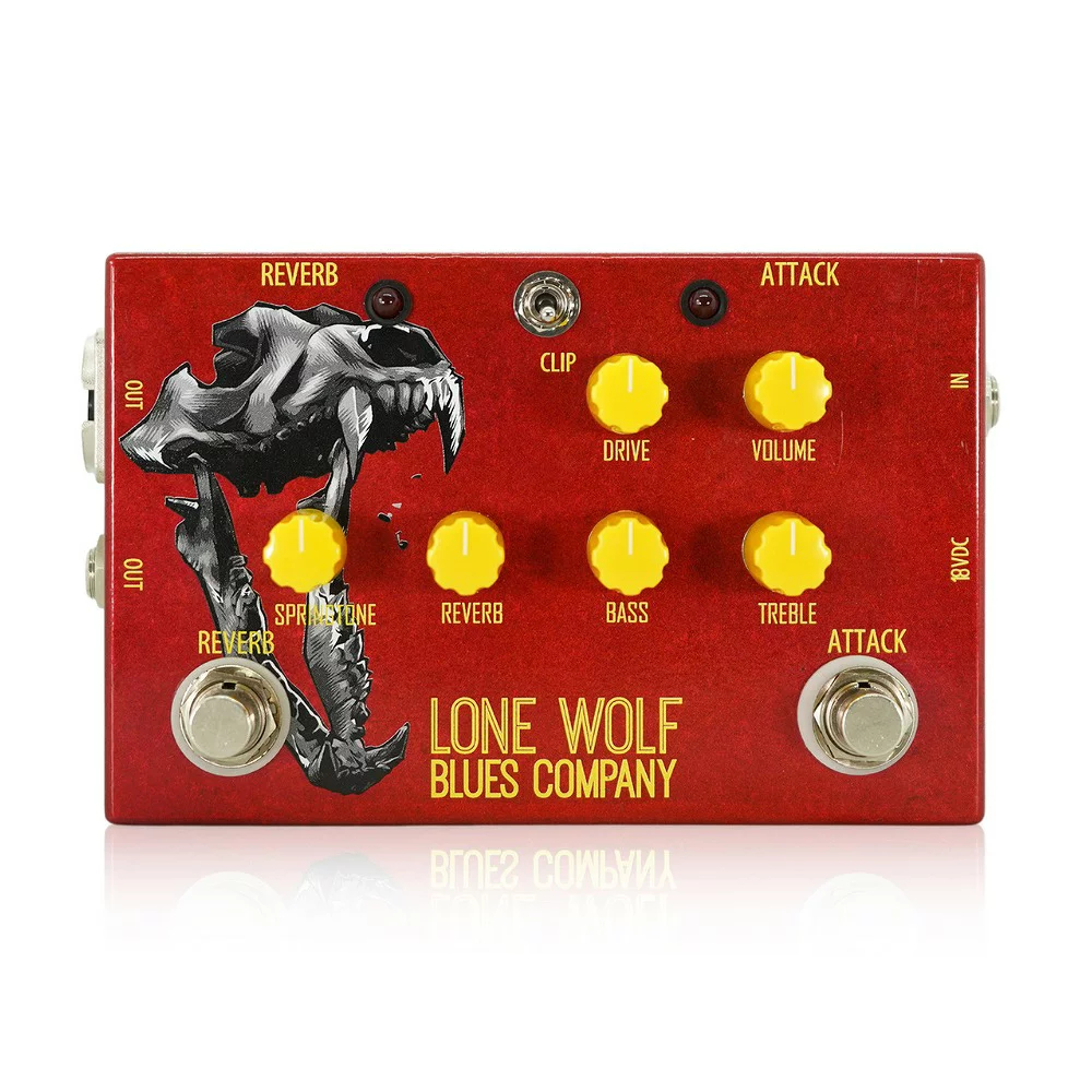 Lone Wolf Blues Company Alpha Wolf ハープ用マルチエフェクター