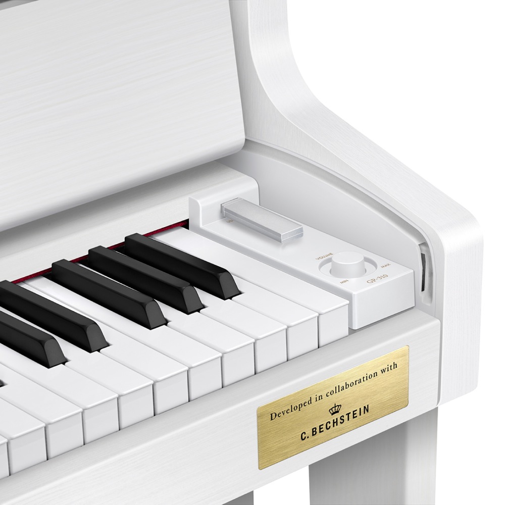 CASIO CELVIANO Grand Hybrid GP-310WE 電子ピアノ 高低自在椅子付き 【組立設置無料サービス中】 USB差し込み部の画像