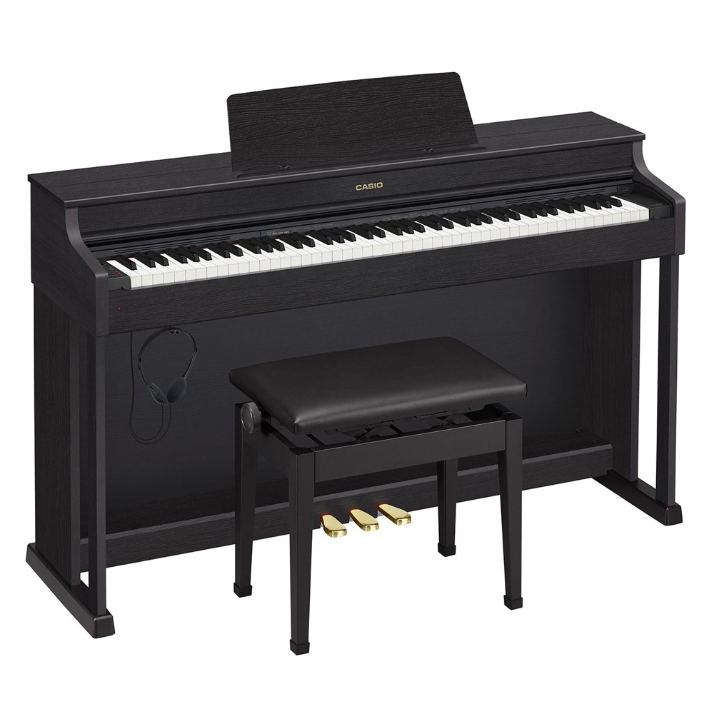CASIO CELVIANO AP-470BK 電子ピアノ 高低自在椅子付き 【組立設置無料サービス中】