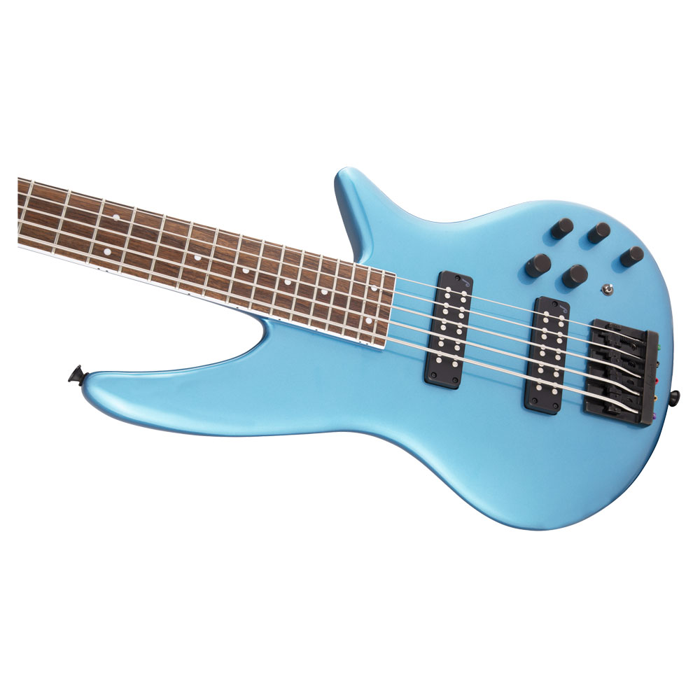 Jackson X Series Spectra Bass SBX V Electric Blue 5弦 エレキベース ボディ全体像