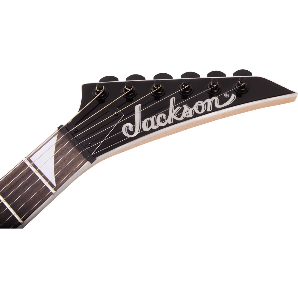 Jackson JS Series Dinky Arch Top JS32Q DKA HT  Transparent Black Burst エレキギター ヘッド部分画像