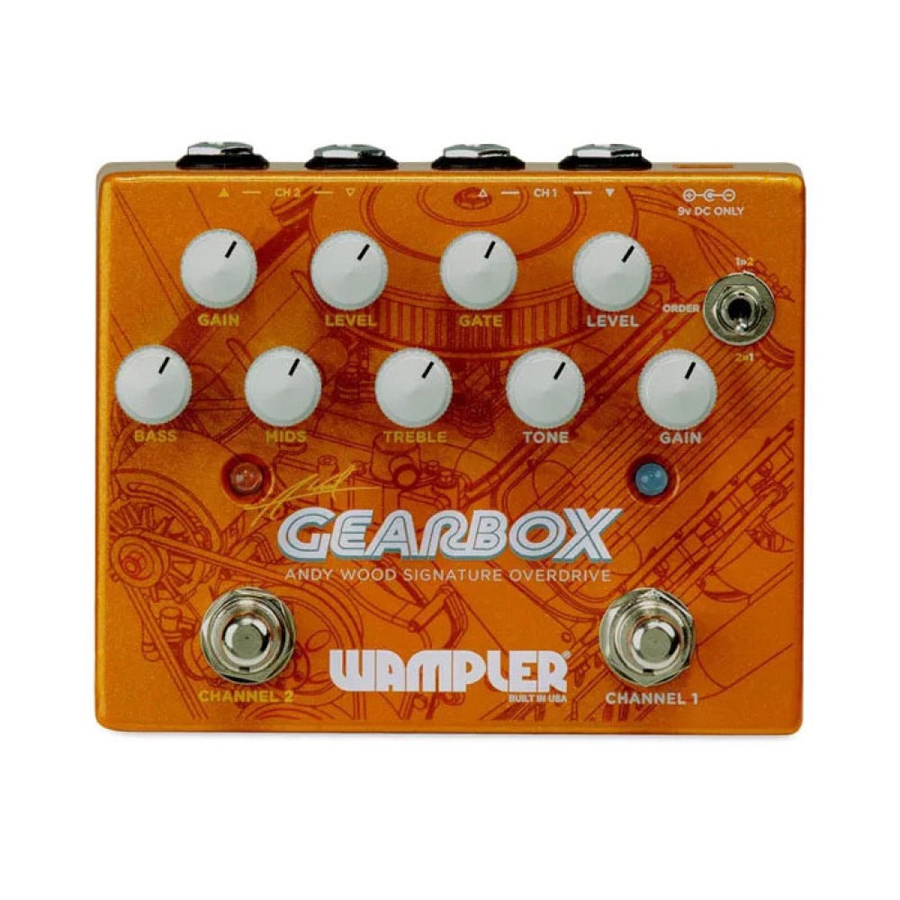 Wampler Pedals Gearbox Andy Wood Signature オーバードライブ ギターエフェクター