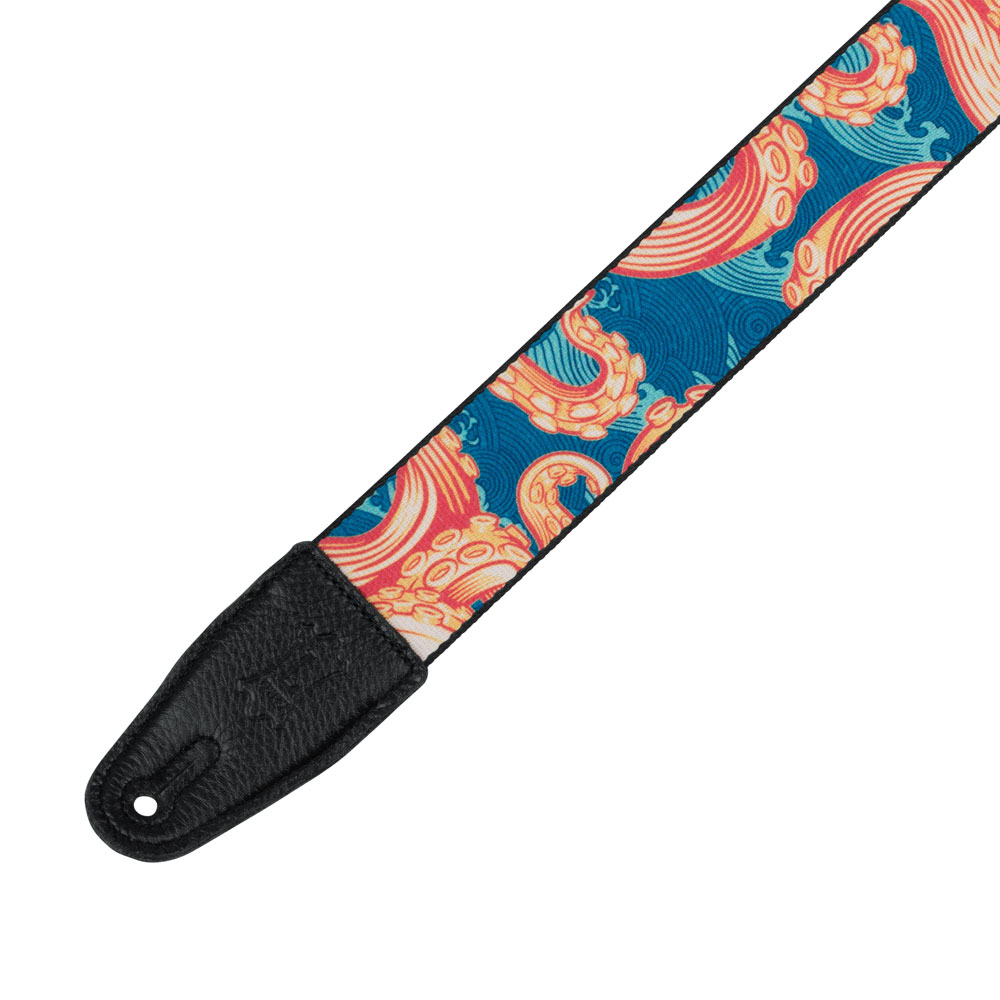 LEVY’S MPD2-117 Polyester Guitar Strap ギターストラップ エンド部