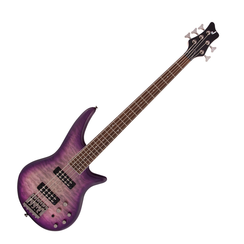Jackson JS Series Spectra Bass JS3QV Purple Phaze 5弦エレキベース