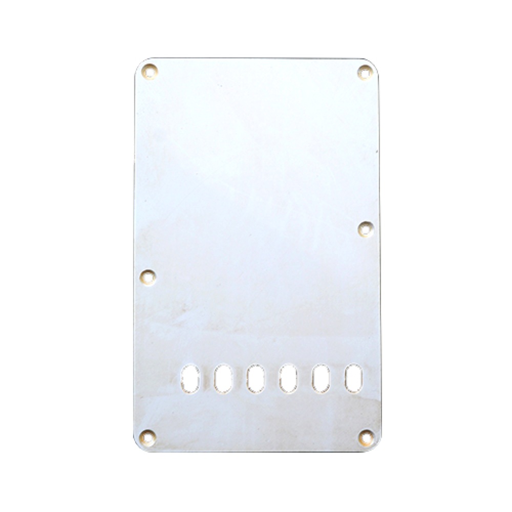 Montreux USA Tremolo backplate WHITE 1PLY 1.6mm relic No.9640 バックプレート
