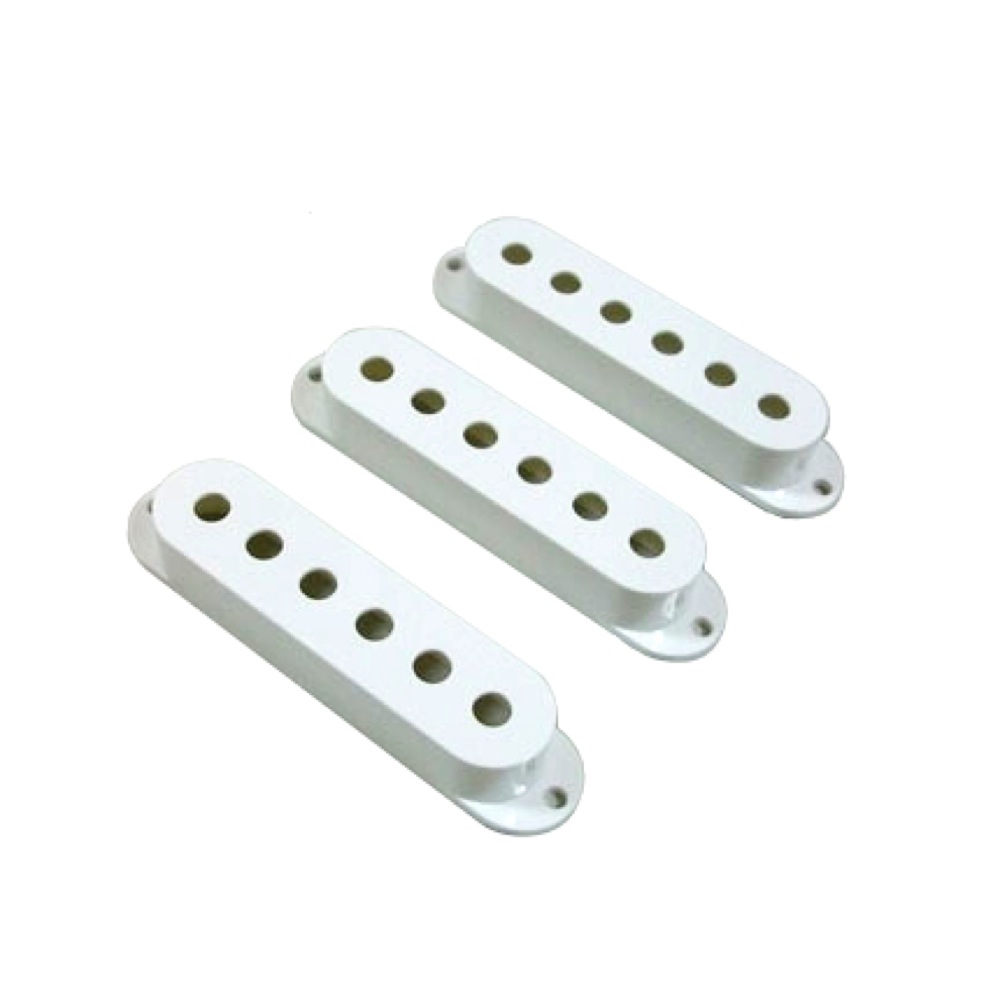 Montreux Single Pickup Cover set White 3 No.8560 ピックアップカバー 3個セット