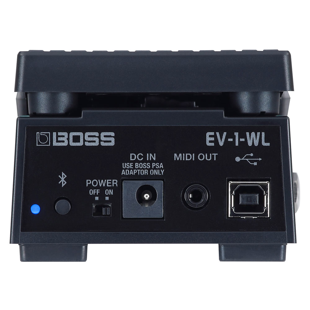 BOSS EV-1-WL Wireless MIDI Expression Pedal ワイヤレスMIDIエクスプレッションペダル 背面