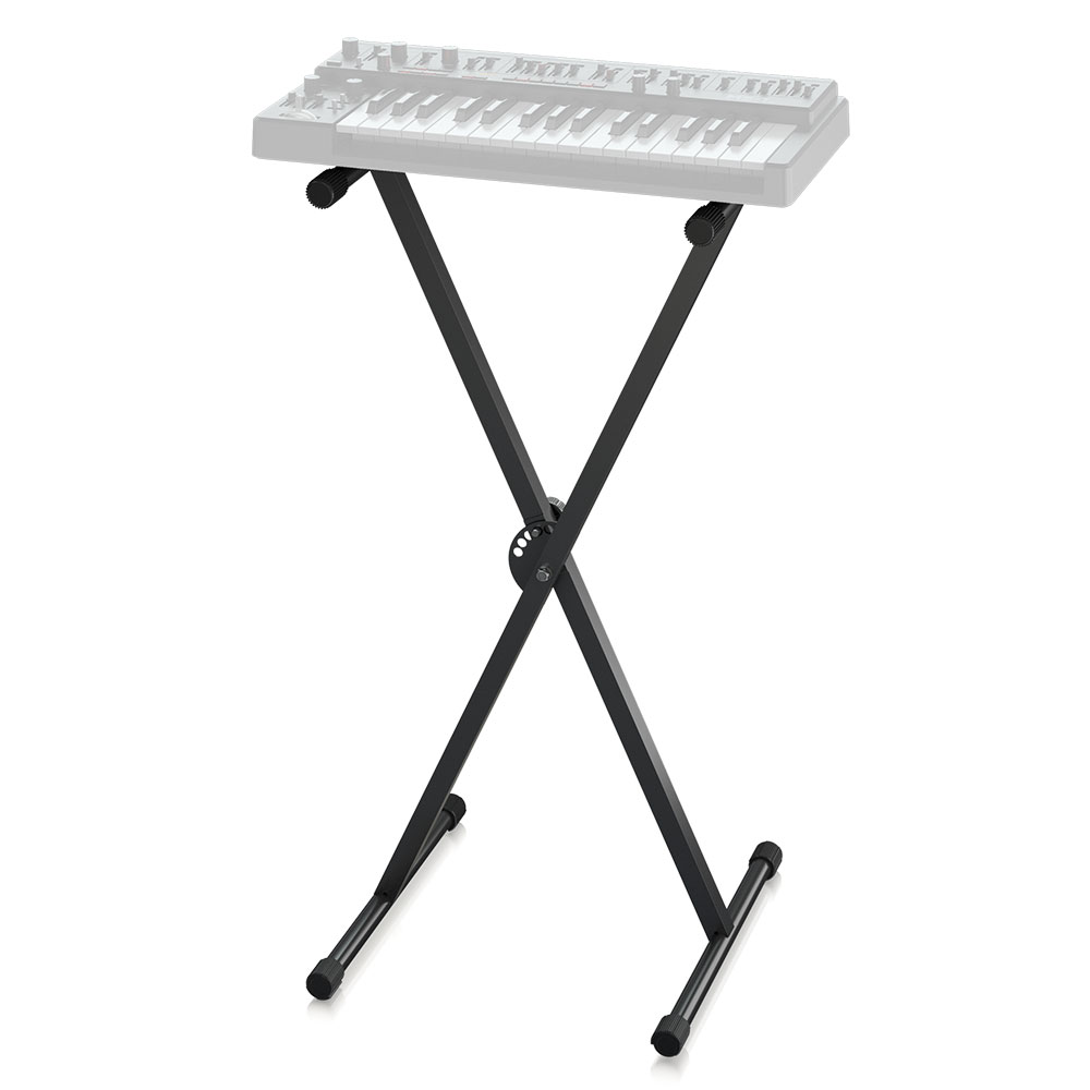 BEHRINGER KS1001 キーボードスタンド キーボード使用時画像