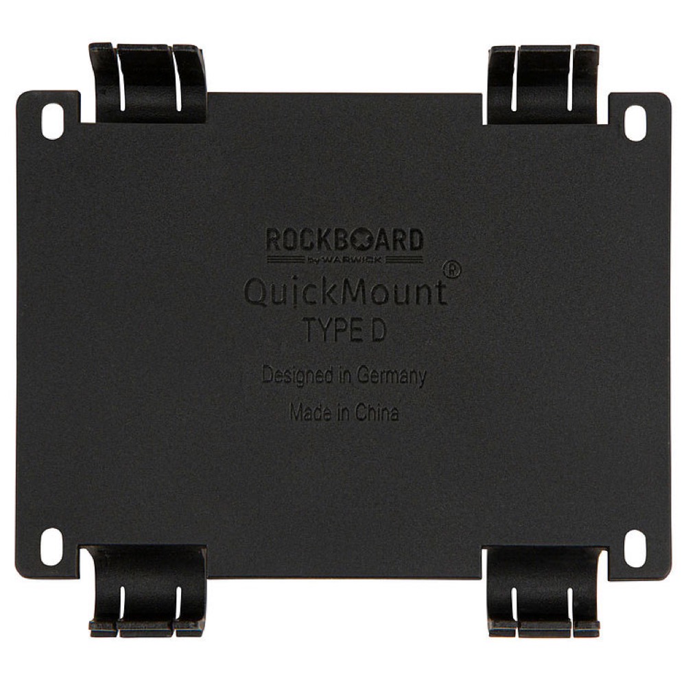 RockBoard RBO B QM T D QuickMount Type D Pedal Mounting Plate For Large Horizontal Pedals エフェクトペダル用ボード取り付けプレート 正面画像