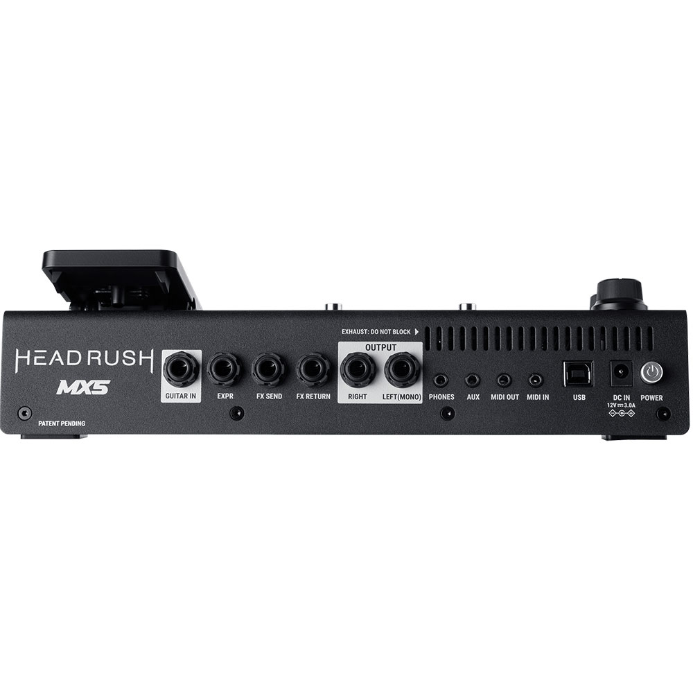 HeadRush MX5 ポータブルギターFX＆アンプモデリングシミュレーター 入力端子画像