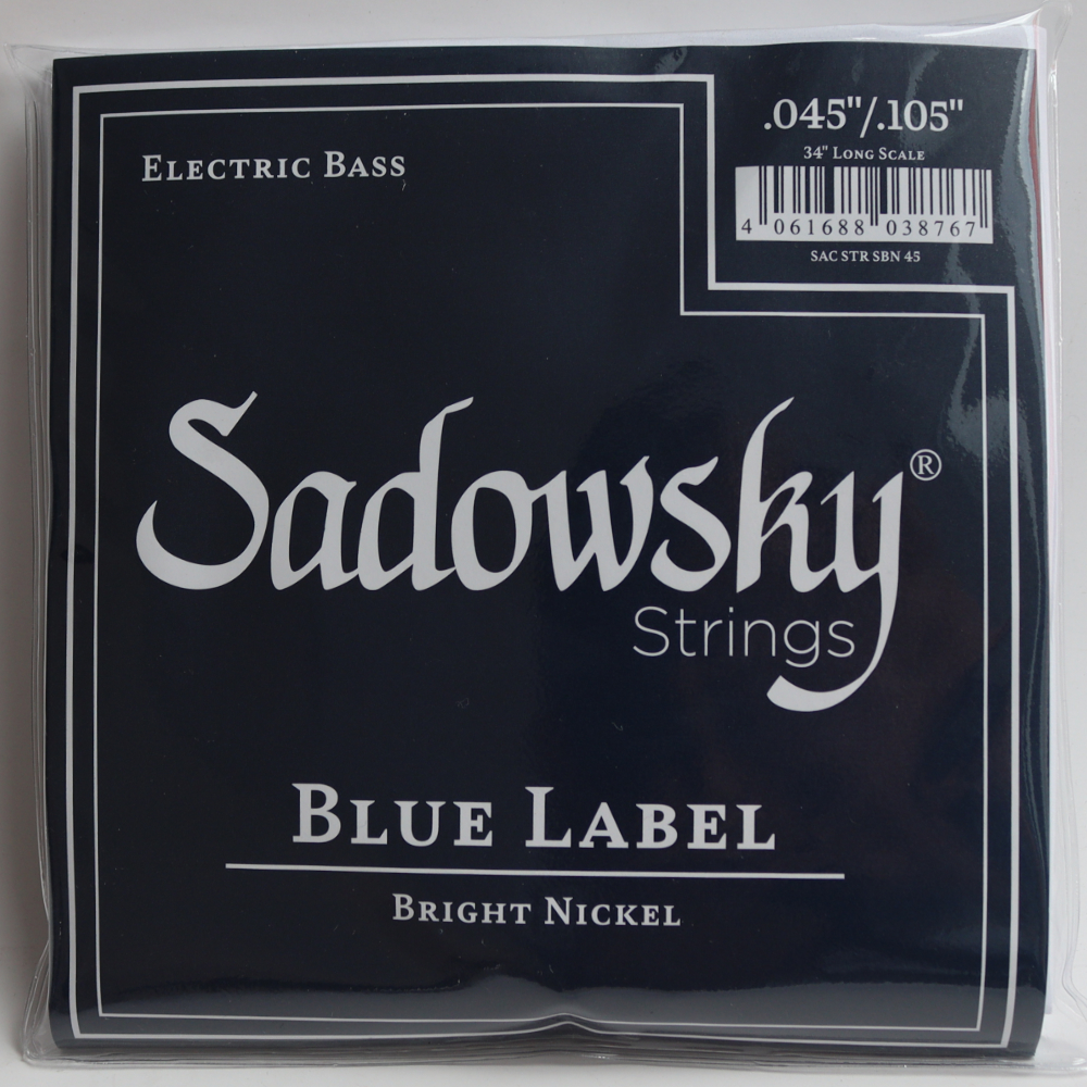 SADOWSKY SBN45 Blue ブルーラベル ニッケル ベース弦