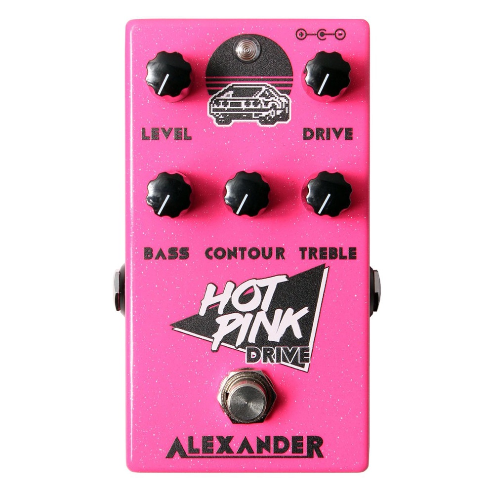Alexander Pedals Hot Pink Drive ディストーション ギターエフェクター