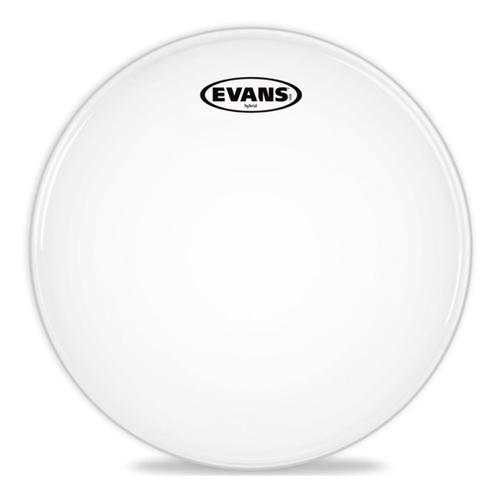 EVANS SB14MHW 14" Hybrid White Marching Snare Batter マーチングスネアドラムヘッド