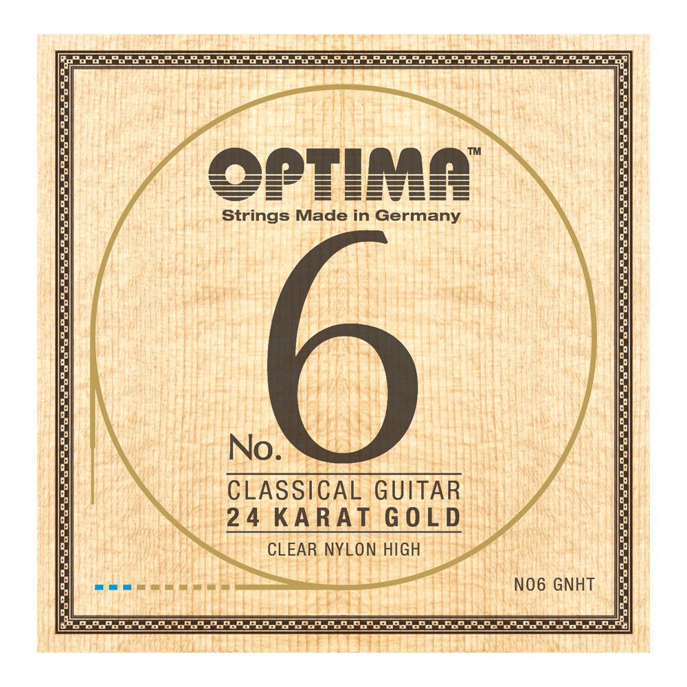 Optima Strings NO6.GNHT No.6 24K Gold High Nylon クラシックギター弦
