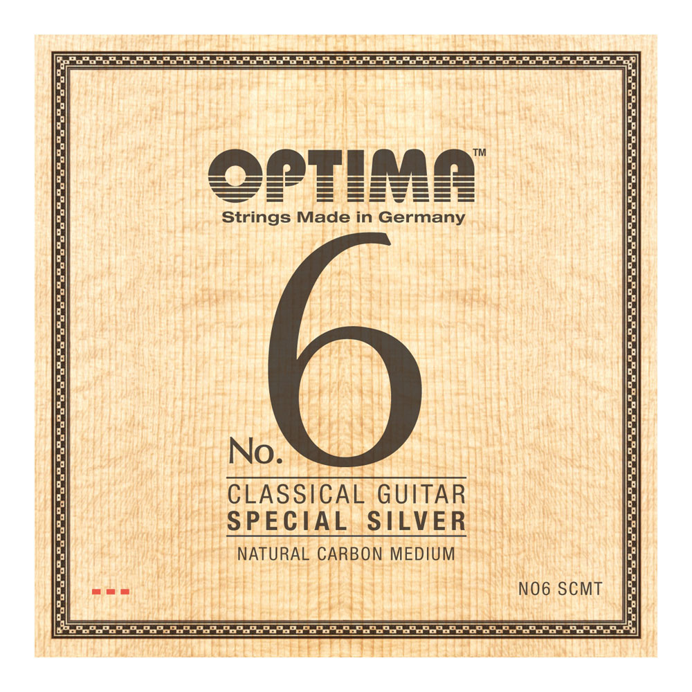 Optima Strings NO6.SCMT No.6 Special Silver Medium Carbon クラシックギター弦