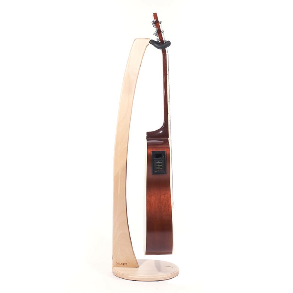 Ruach Music RM-GS1-B Wooden Acoustic/Electric Guitar Stand Birch ギタースタンド 使用例