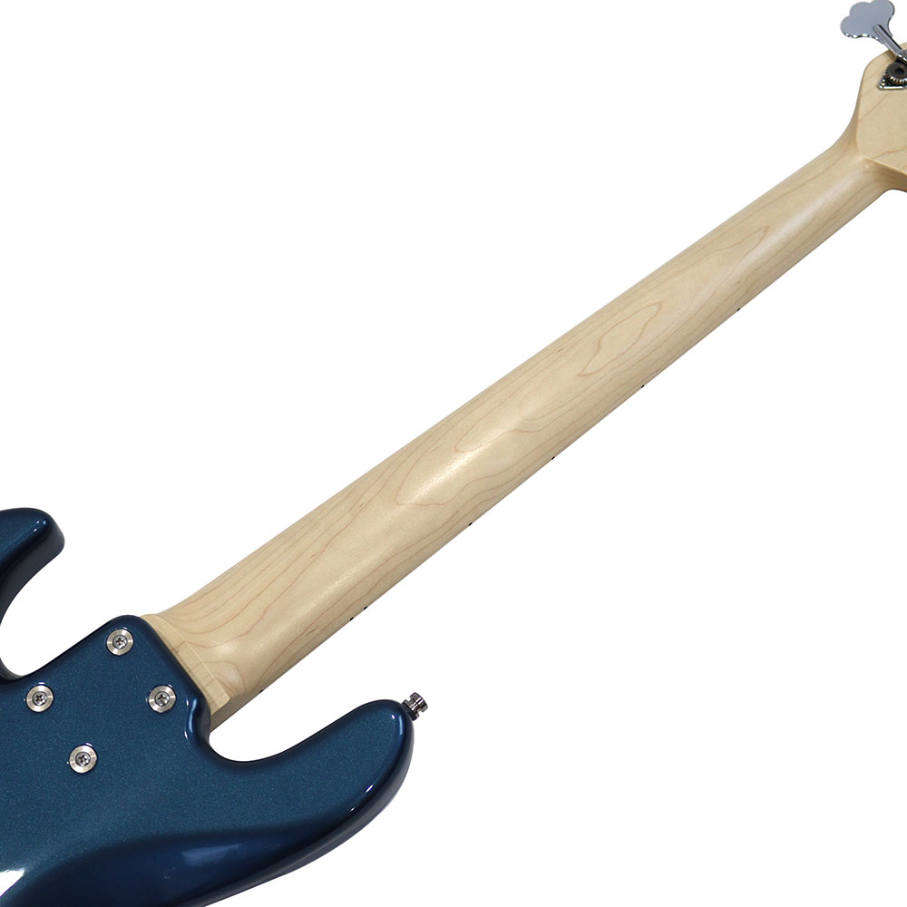 Sadowsky MetroLine 21-Fret Vintage P/J Bass Swamp Ash Body 5-String Solid Dark Lake Placid Blue Metallic High Polish 5弦エレキベース ネック裏画像