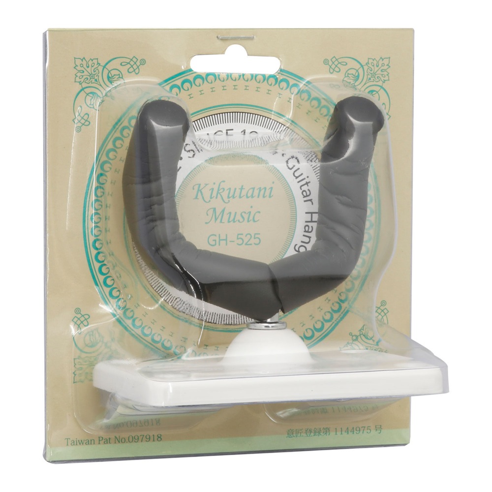 KIKUTANI GH-525 WHT ギターハンガー 使用イメージ画像