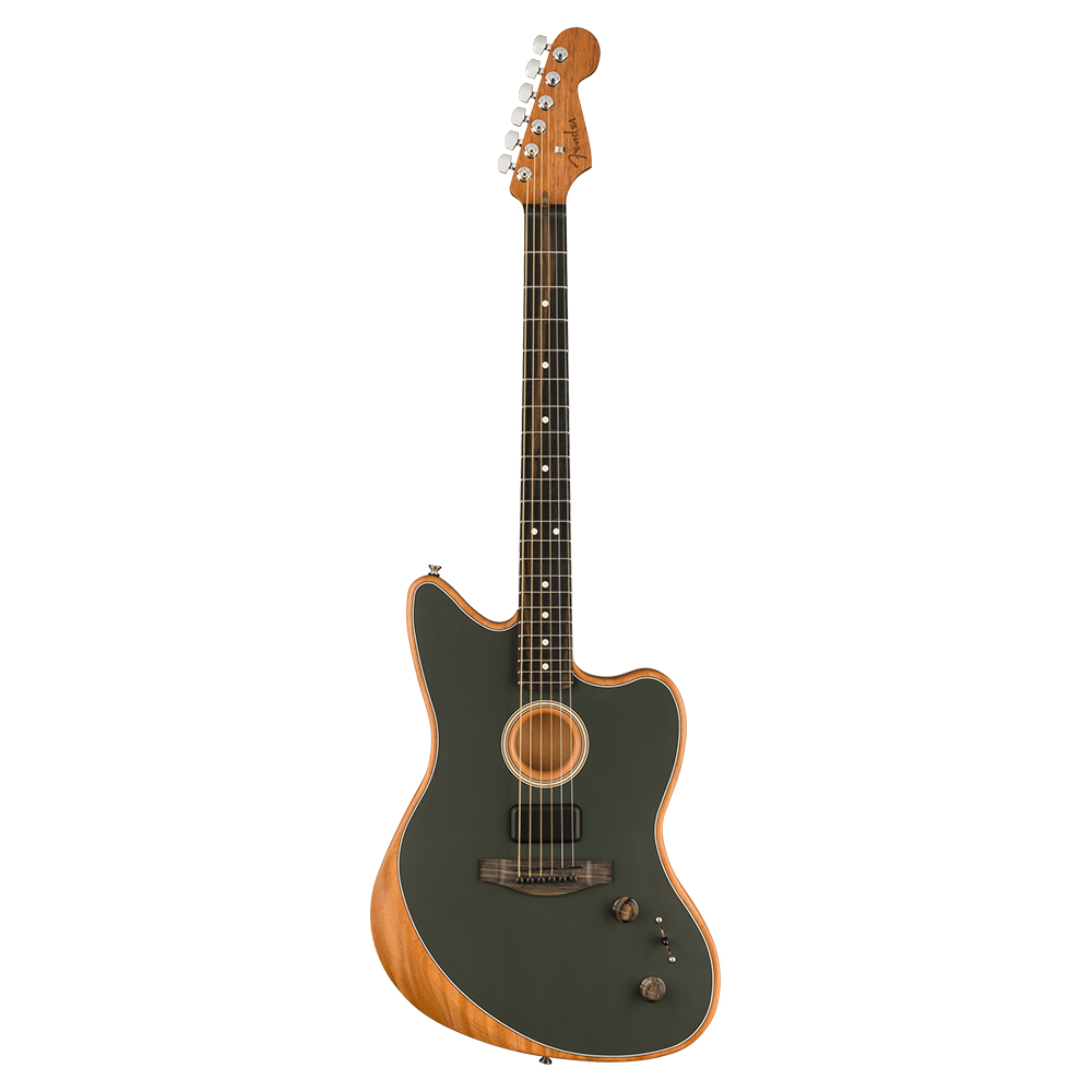 Fender American Acoustasonic Jazzmaster Tungsten エレクトリックアコースティックギター