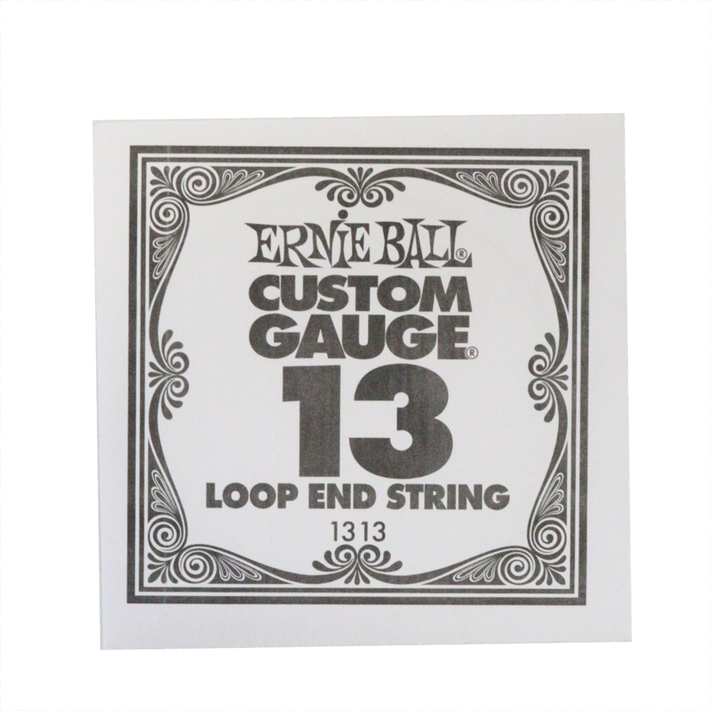 ERNIE BALL 1313 .013 Loop End Stainless Steel Plain Banjo or Mandolin Guitar String バンジョーバラ弦