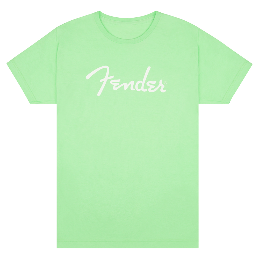 Fender Spaghetti Logo T-Shirt Surf Green XL Tシャツ 半袖
