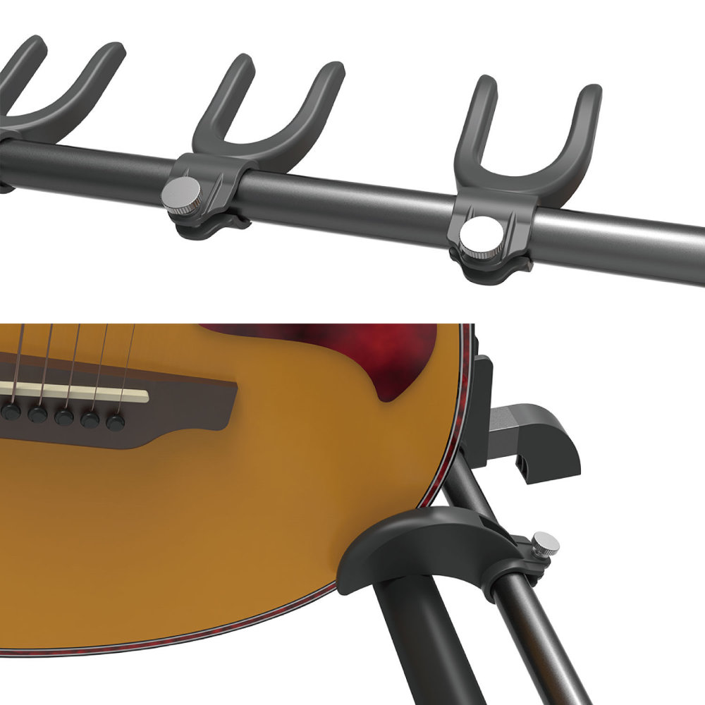 Guitto GGS-07 5本立てギタースタンド 詳細画像4