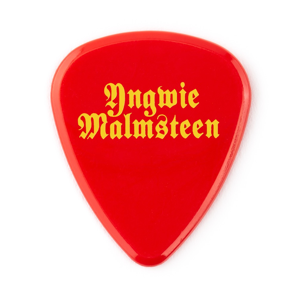 JIM DUNLOP YJMP02RD Yngwie Malmsteen 2.0mm プレイヤーズパック ギターピック 6枚入り 表面