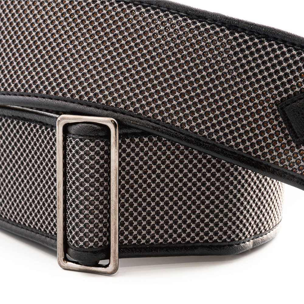 Righton! STRAPS T-BREATHE Black ギター ベース用ストラップ 長さ調節部画像