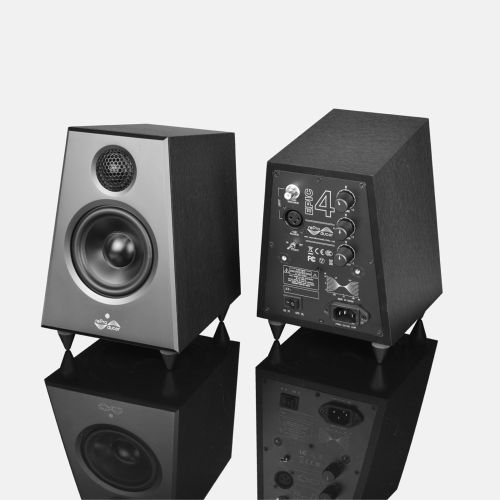 reProducer Audio Epic 4 アクティブスタジオモニタースピーカー 1ペア ペア画像