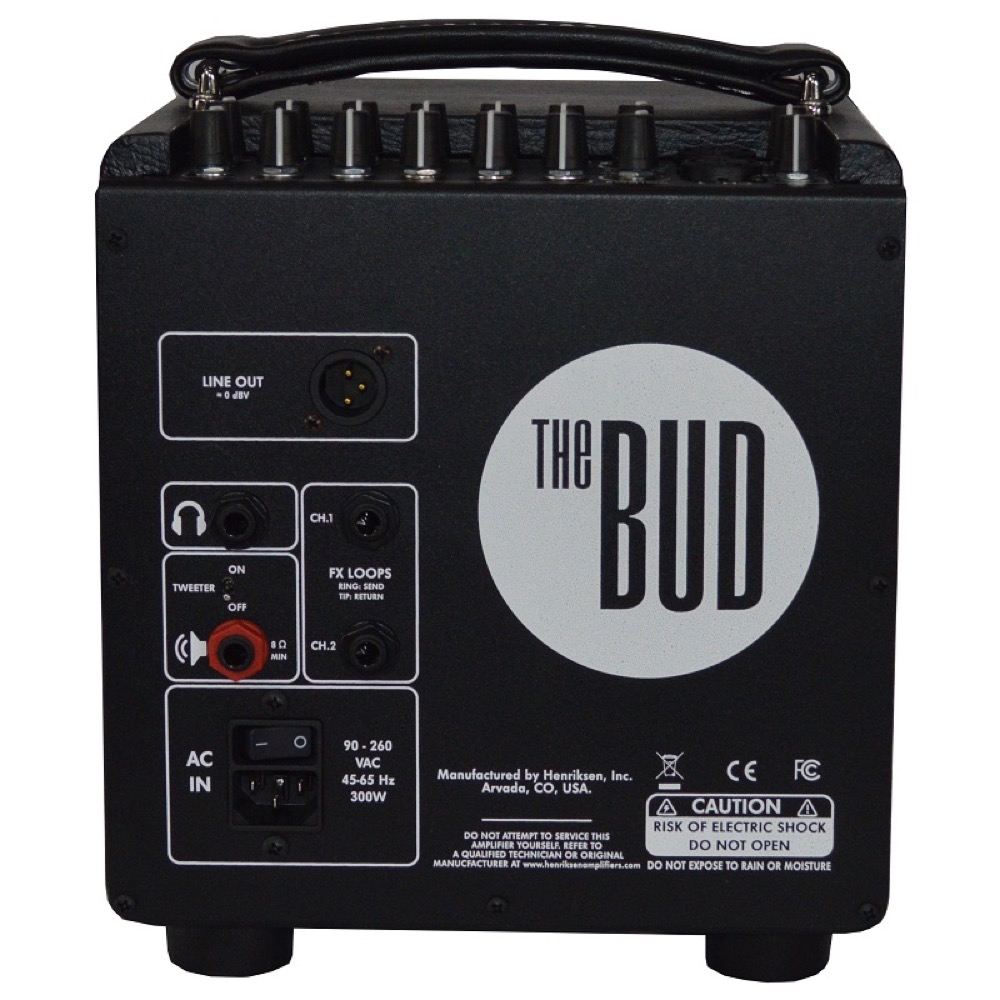 Henriksen Amplifiers The Bud SIX 6インチスピーカー搭載 小型ギターアンプ コンボ 詳細画像2
