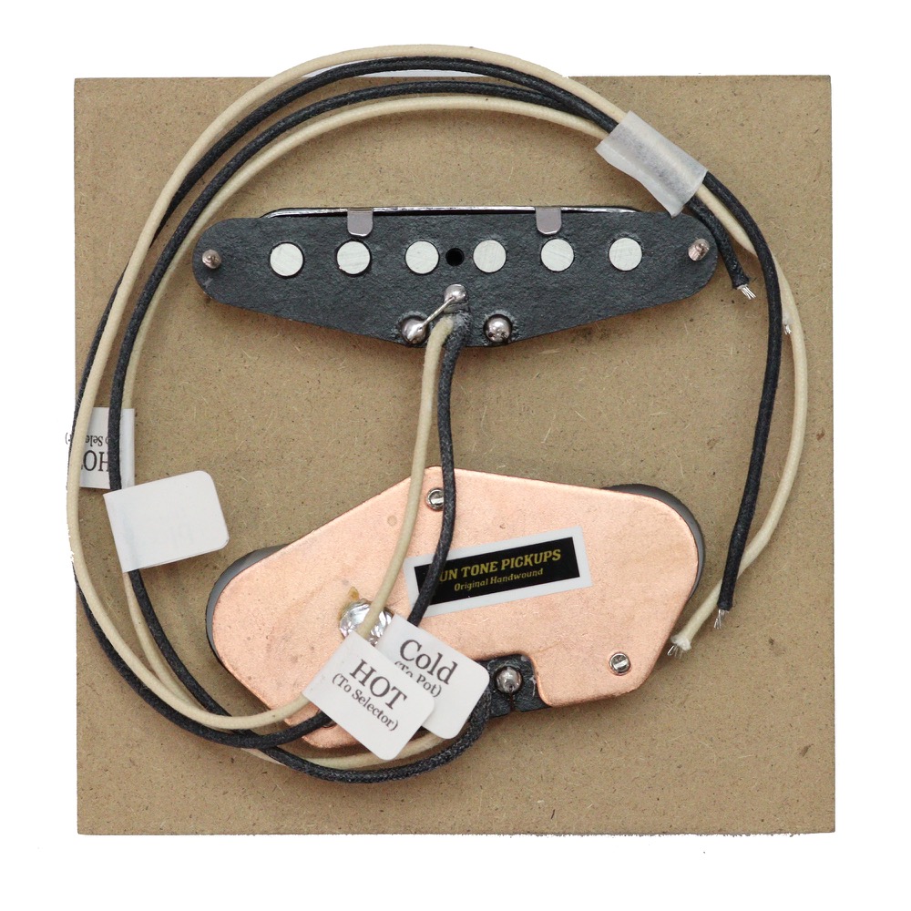 JUNTONE PICKUPS Broad’50s Set Nickel Cover エレキギター用ピックアップセット 詳細画像