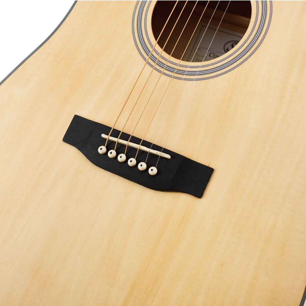 SX SD104 アコースティックギター ブリッジ部