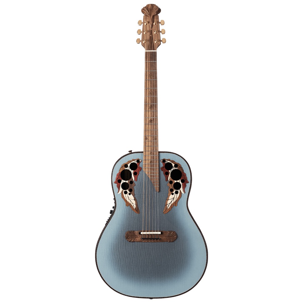OVATION 1687GT-8 Adamas I GT Non-Cutaway Deep Reverse Blue Burst エレクトリックアコースティックギター