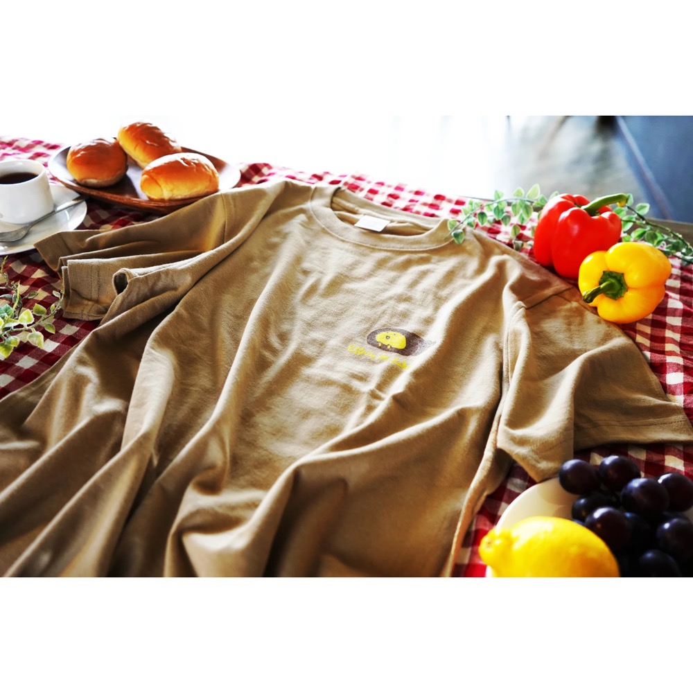 Effects Bakery Choco Cornet XLサイズ 半袖 Tシャツ チョココロネブラウン イメージ画像
