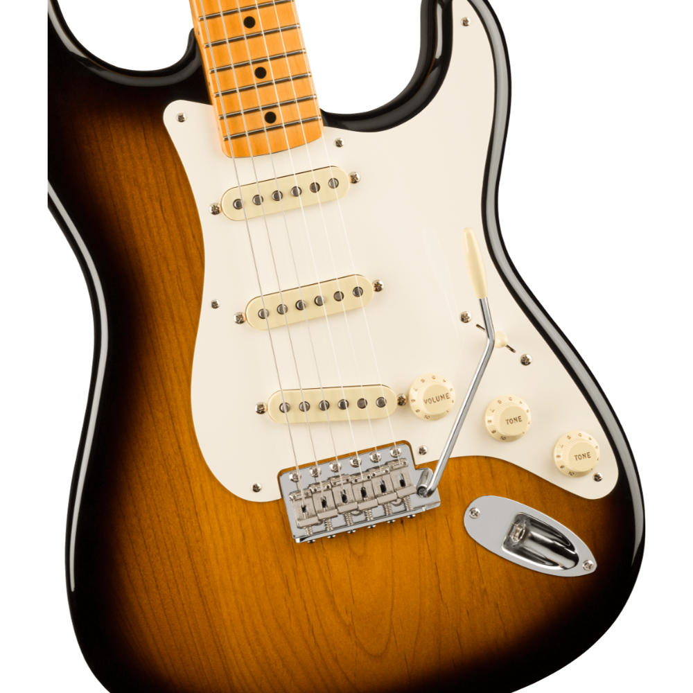 Fender American Vintage II 1957 Stratocaster Maple Fingerboard 2-Color Sunburst ボディトップ画像