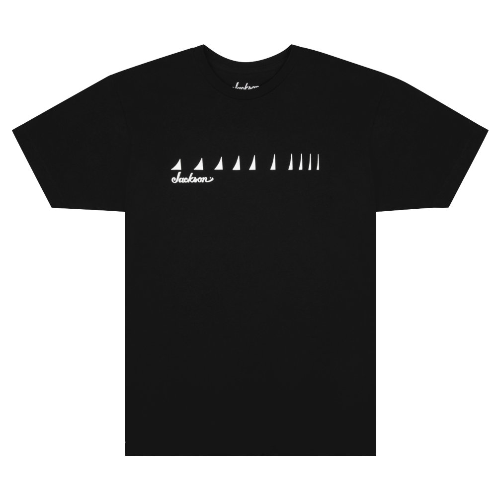 Jackson Shark Fin Neck T-Shirt Black Large Tシャツ Lサイズ 半袖